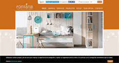 Desktop Screenshot of fontanamobiliario.com
